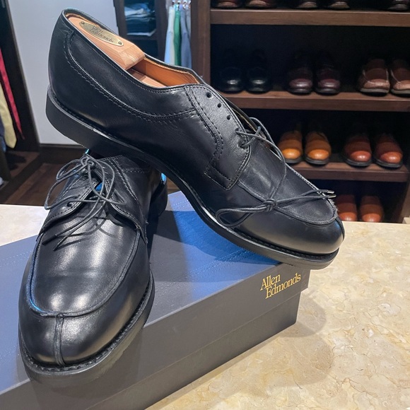 NWT Allen Edmonds Stockbridge Black Oxford Mens 12 main image 3
